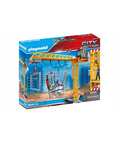 Playmobil City Action 70441 Żuraw- budowa