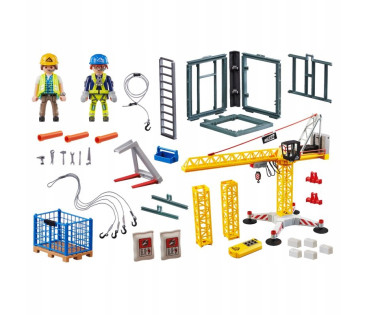 Playmobil City Action 70441 Żuraw- budowa