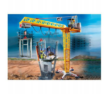 Playmobil City Action 70441 Żuraw- budowa