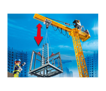 Playmobil City Action 70441 Żuraw- budowa