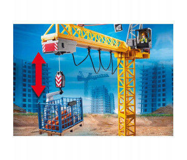Playmobil City Action 70441 Żuraw- budowa