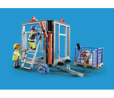 Playmobil City Action 70441 Żuraw- budowa