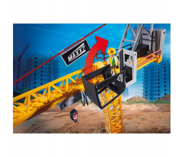 Playmobil City Action 70441 Żuraw- budowa