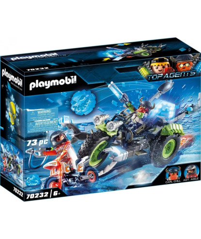 Playmobil 70232 Top Agents Lodowy trójkołowiec