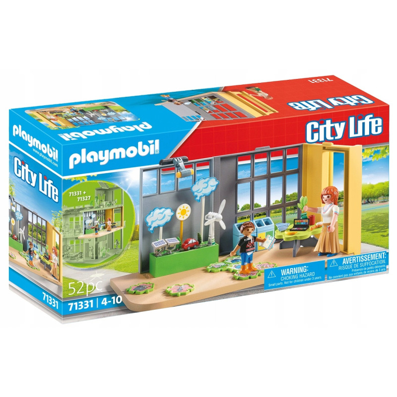 PLAYMOBIL ROZBUDOWA SZKOŁY NAUKA ŚRODOWISKA 71331 PLAYMOBIL ROZBUDOWA SZKOŁY NAUKA ŚRODOWISKA 71331