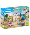 Playmobil Horses of Waterfall 71354 Isabella i Lioness z myjnią dla koni