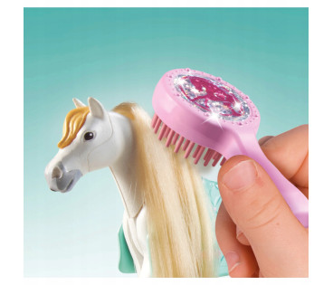 Playmobil Horses of Waterfall 71354 Isabella i Lioness z myjnią dla koni