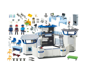Playmobil City CTION 6872 Posterunek Policji-wiezienie