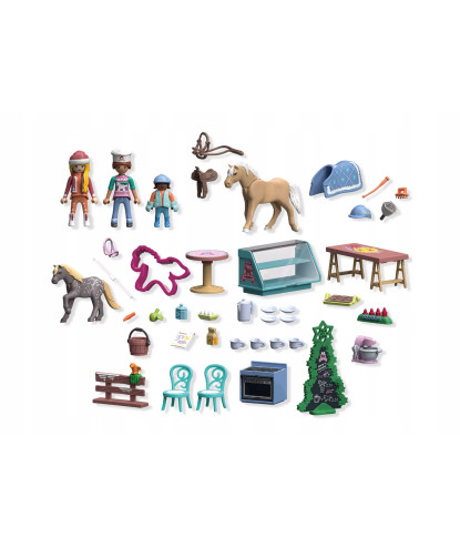 Playmobil 71952 Świąteczne wypieki kawiarnia jeździecka Kalendarz adwentowy