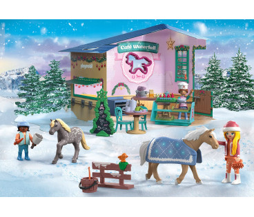 Playmobil 71952 Świąteczne wypieki kawiarnia jeździecka Kalendarz adwentowy