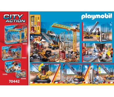 Playmobil City Action 70442 Koparka linowa