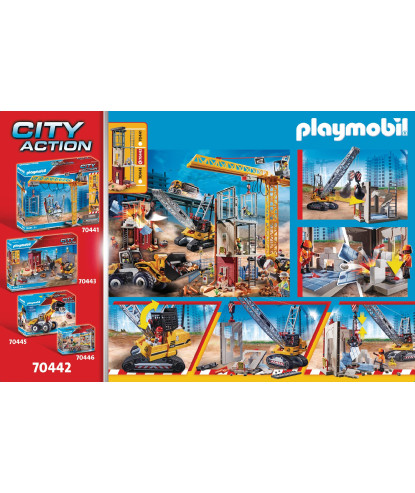 Playmobil City Action 70442 Koparka linowa