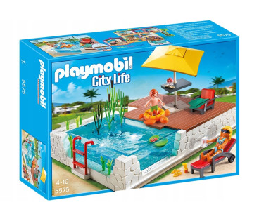 Playmobil 5575 City Life Taras z basenem