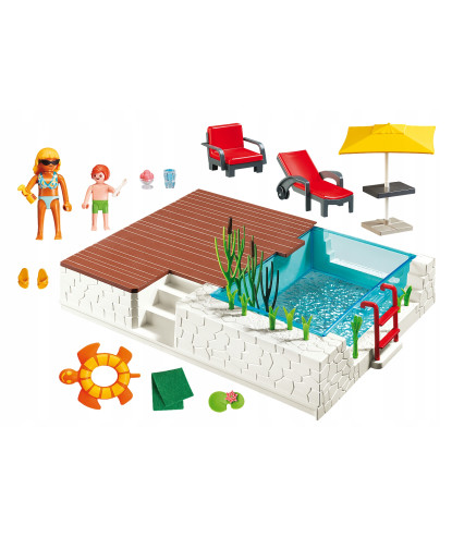 Playmobil 5575 City Life Taras z basenem