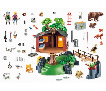 Playmobil Wild Life 5557 Domek na drzewie