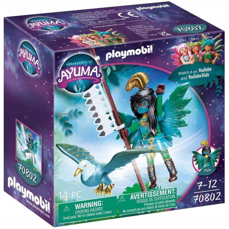 Playmobil Ayuma 70802 Knight Fairy z tajemniczym zwierzątkiem