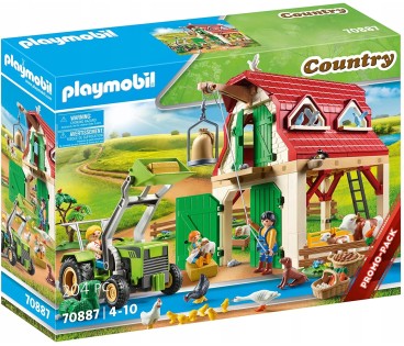 Playmobil Country 70887 Gospodarstwo rolne z hodowlą małych zwierząt