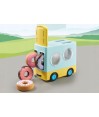 Playmobil 1.2.3 71325 Szalony Donut Truck z funkcją układania sortowania