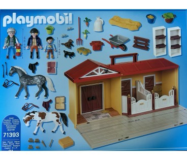 Playmobil Country 71393 Przenośna Stajnia