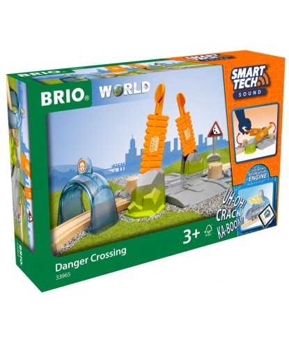 Brio 33965 Smart Tech Przejazd Kolejowy