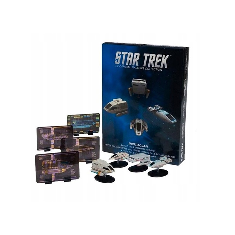 Star Trek Shurrlecraft Set 1 Figurki modele kolekcjonerskie