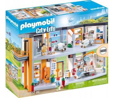 Playmobil City Life 70190 Duży szpital z wyposażeniem