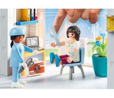 Playmobil City Life 70190 Duży szpital z wyposażeniem