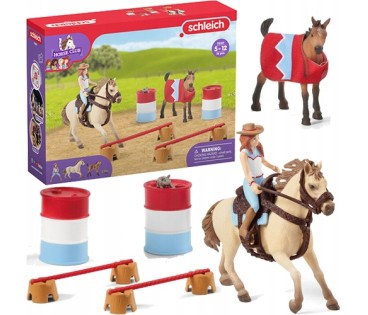 Schleich 72157 Horse Club Pierwsze kroki na ranczu