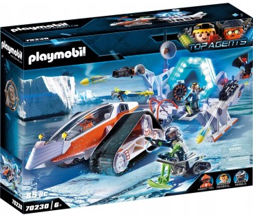 Playmobil 70230 Top Agents pojazd gąsienicowy