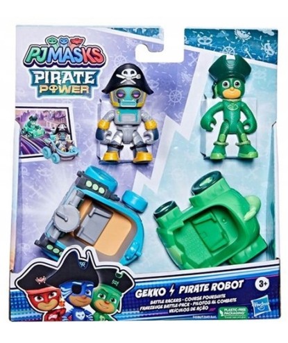 PIDŻAMERSI FIGURKI POJAZD GEKKO PIRATE ROBOT F4586/F2649